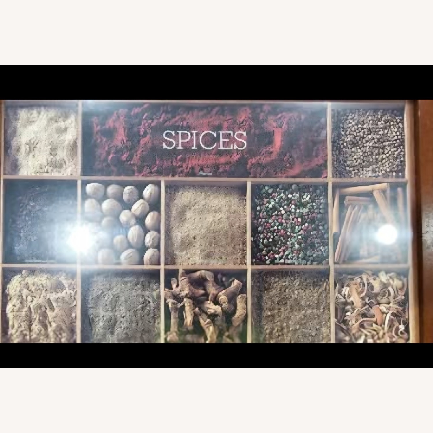 IKEA Ribba Print Framed 17x21x1.5 "Spices"  - image-4