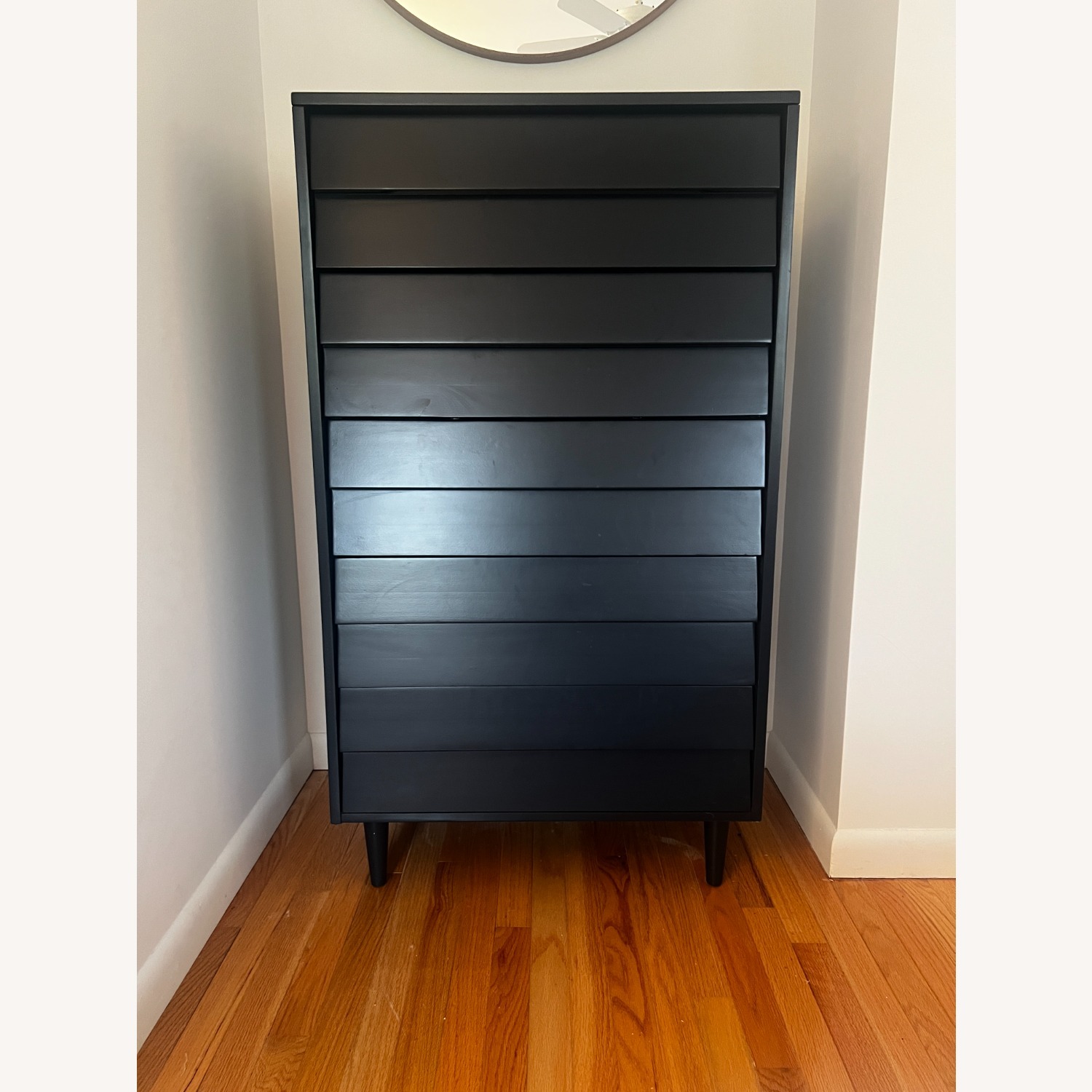 West Elm Pippa Navy Blue Dresser - AptDeco