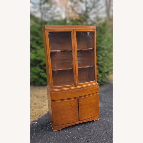 Used Cabinet 35Wx67Hx14D - MCM Style for sale on AptDeco