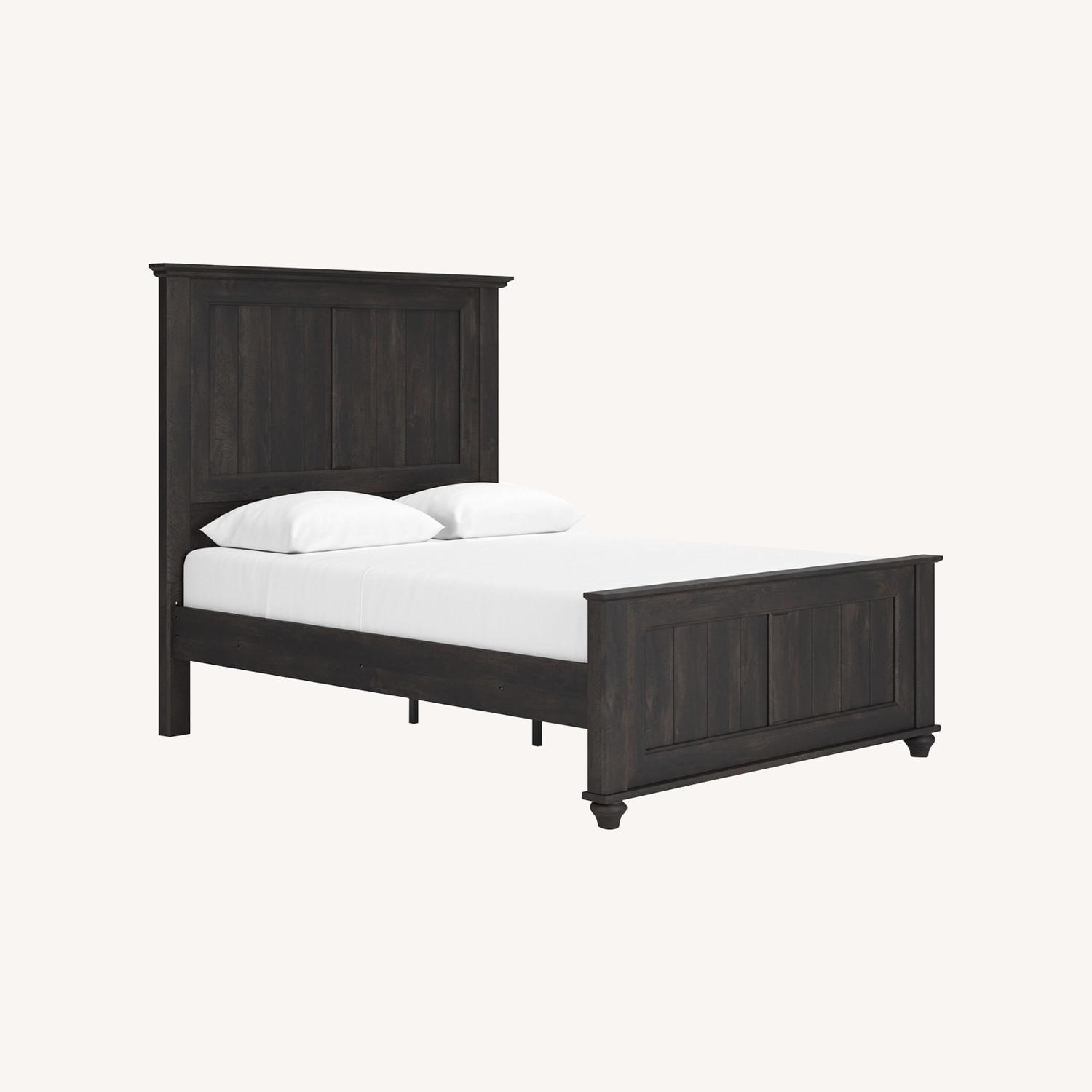 Gardanza Dark Oak Bedframe - image-0