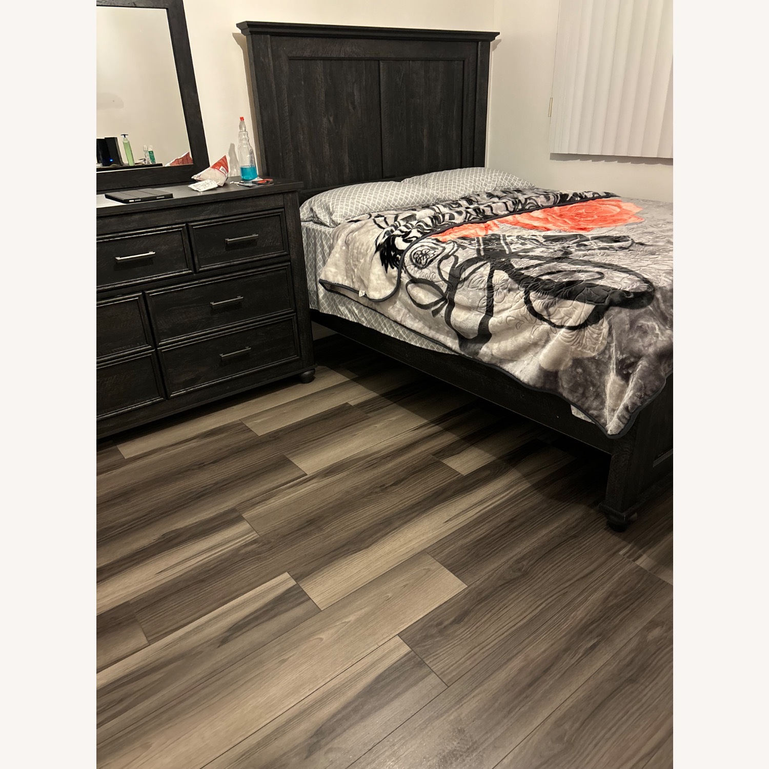 Gardanza Dark Oak Bedframe - image-3