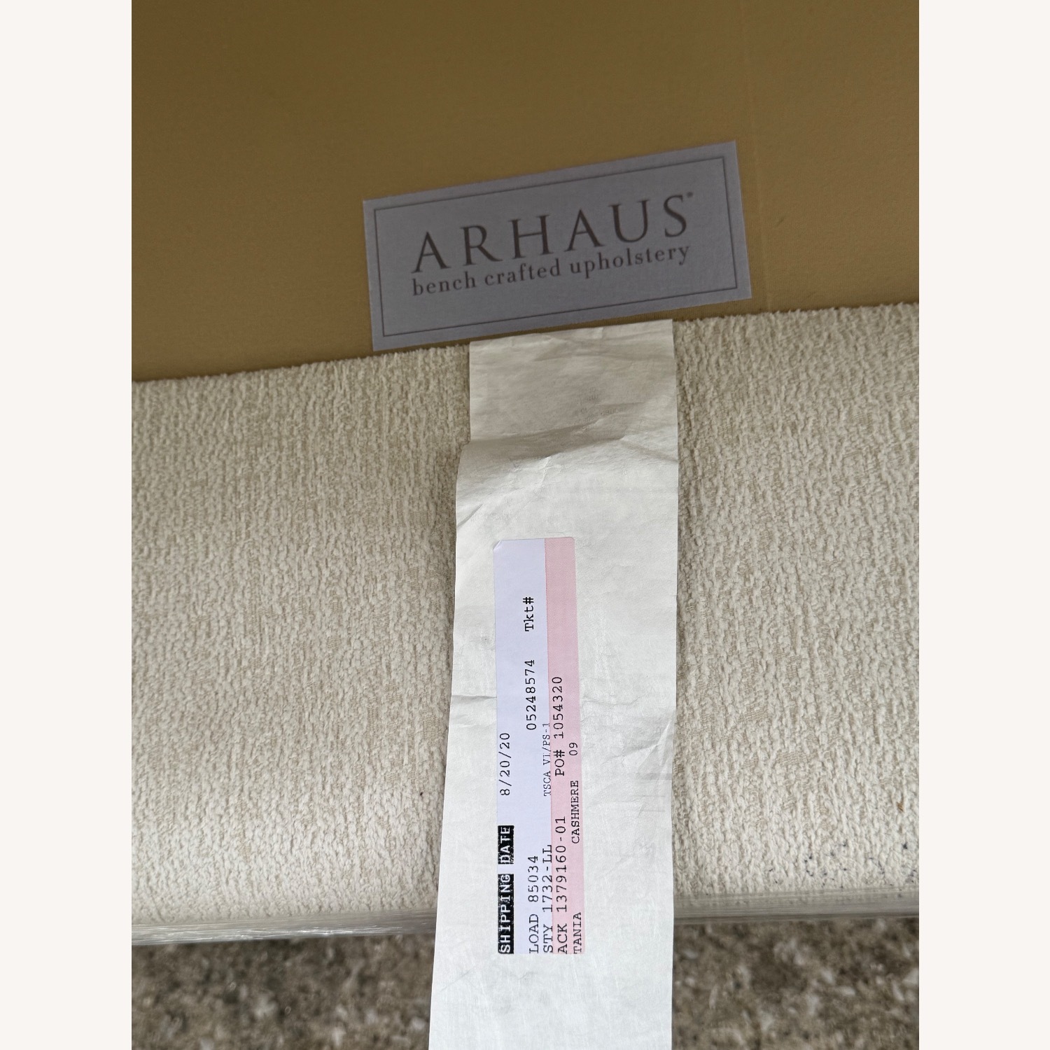 Arhaus Bryden 2 piece Daybed Sectional Tania Cashmere - image-5