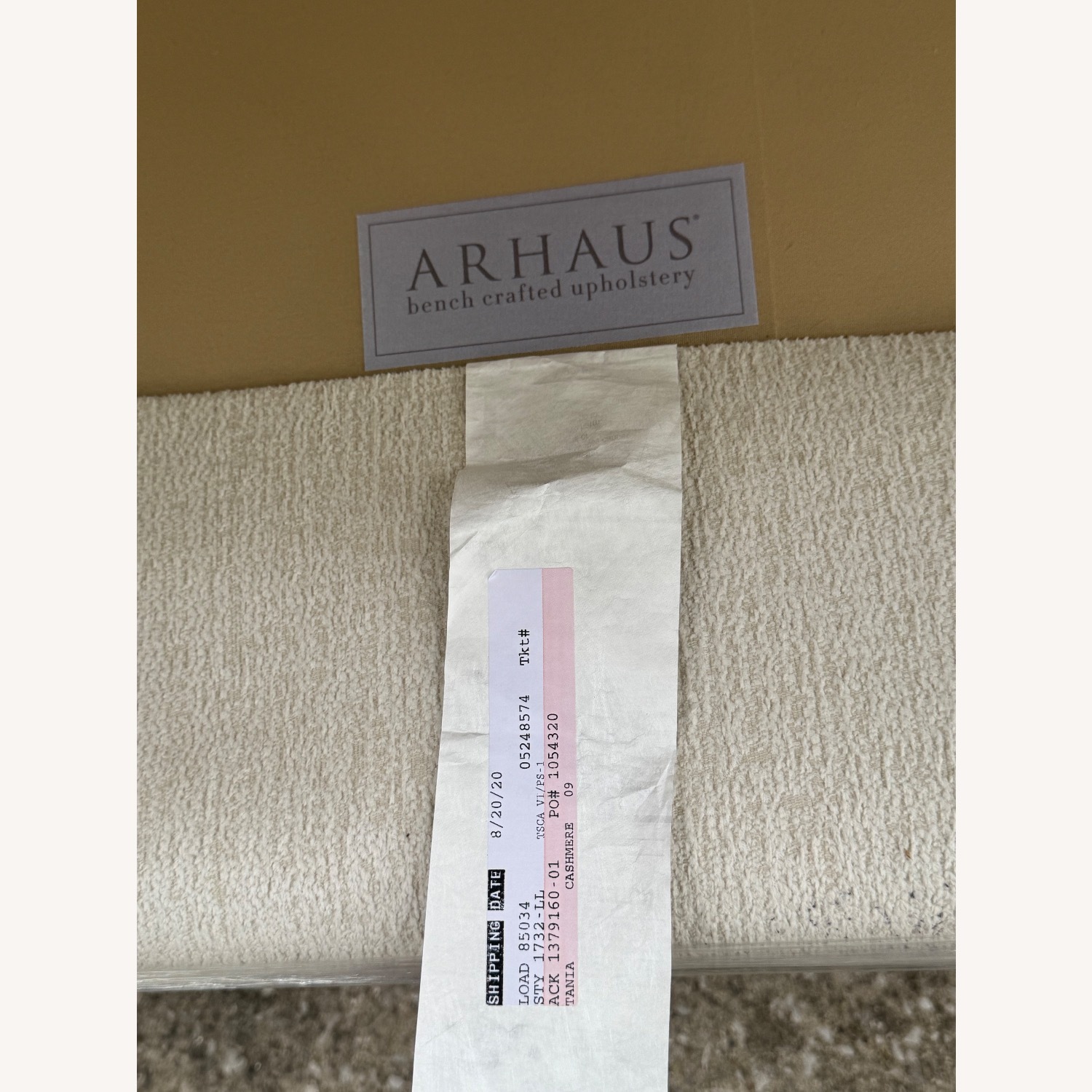 Arhaus Bryden 2 piece Daybed Sectional Tania Cashmere - image-6