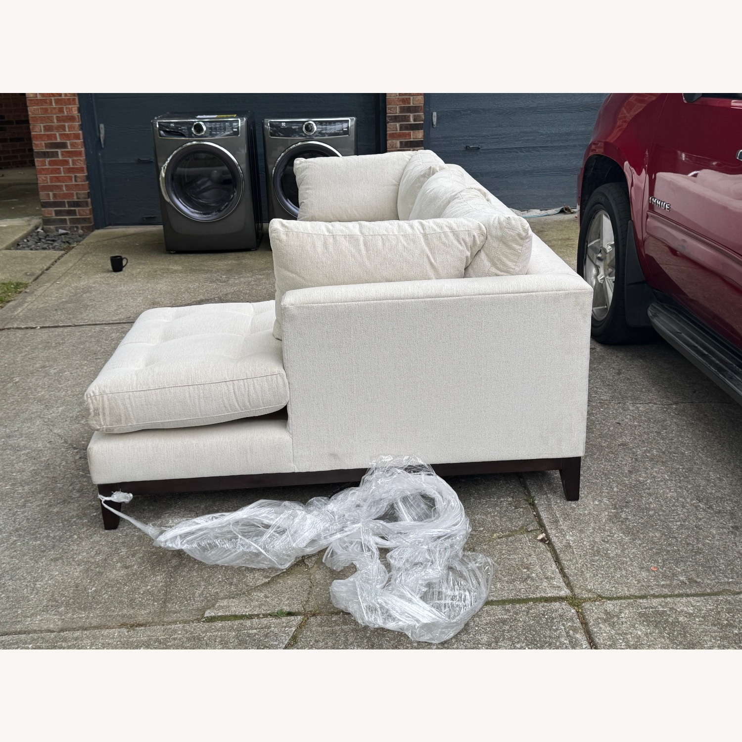 Arhaus Bryden 2 piece Daybed Sectional Tania Cashmere - image-4