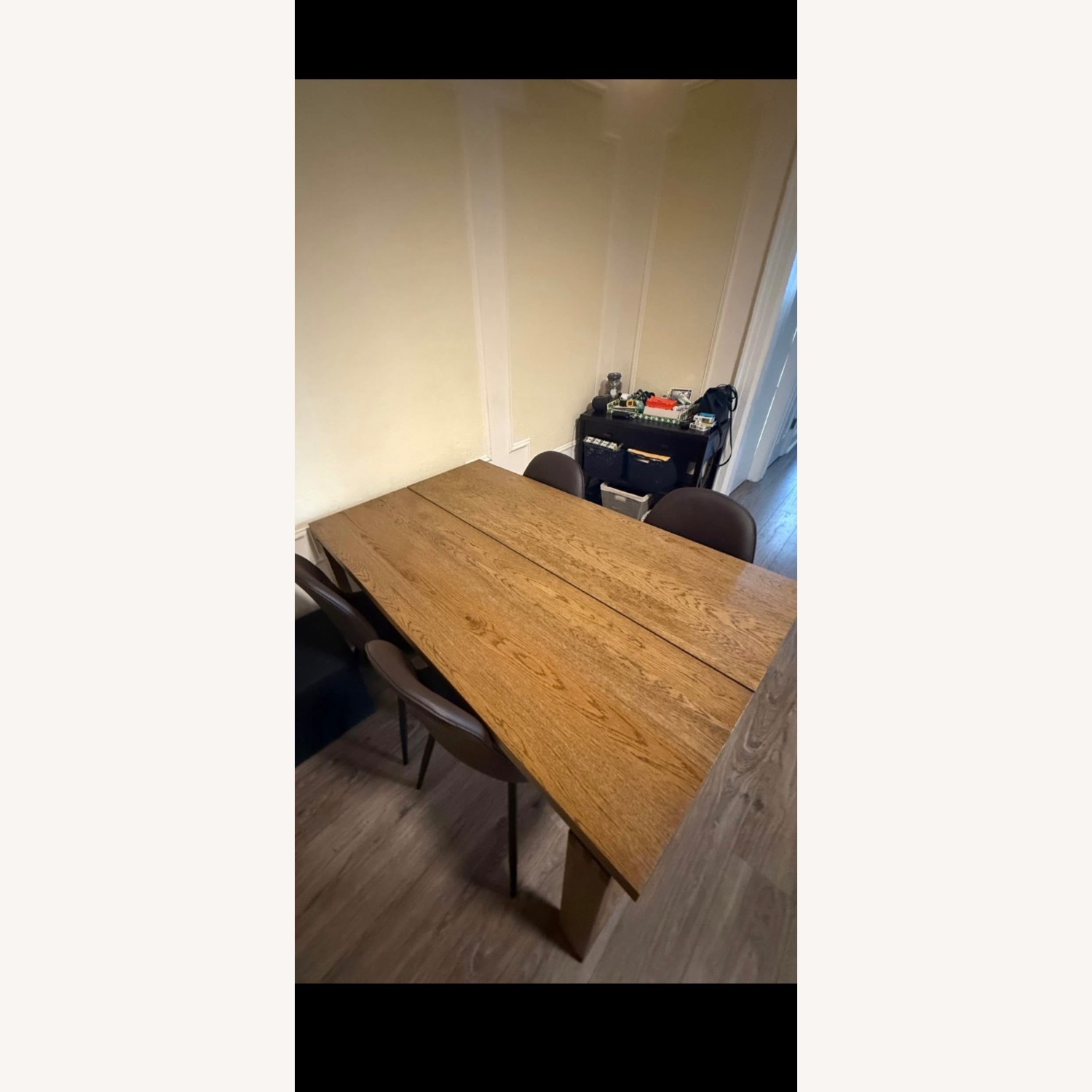 IKEA Mörbylånga Dark Brown Wood Dining Table - image-1