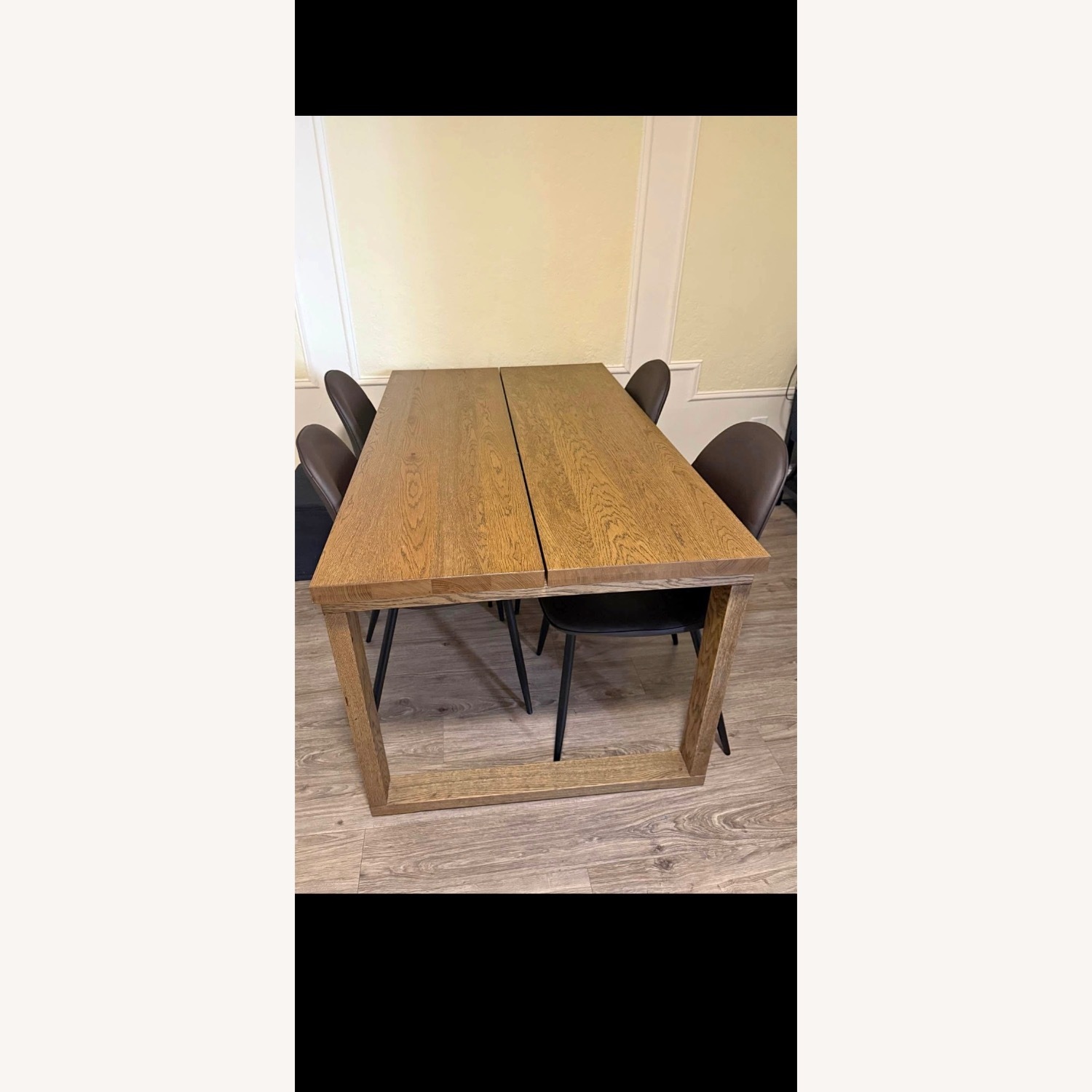 IKEA Mörbylånga Dark Brown Wood Dining Table - image-2