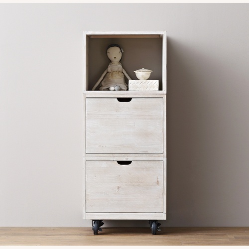 Used Restoration Hardware Baby & Child Tribeca Rolling Storage for sale on AptDeco