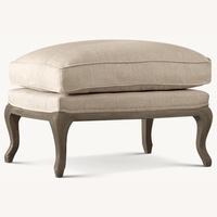Restoration Hardware Cabriole Ottoman