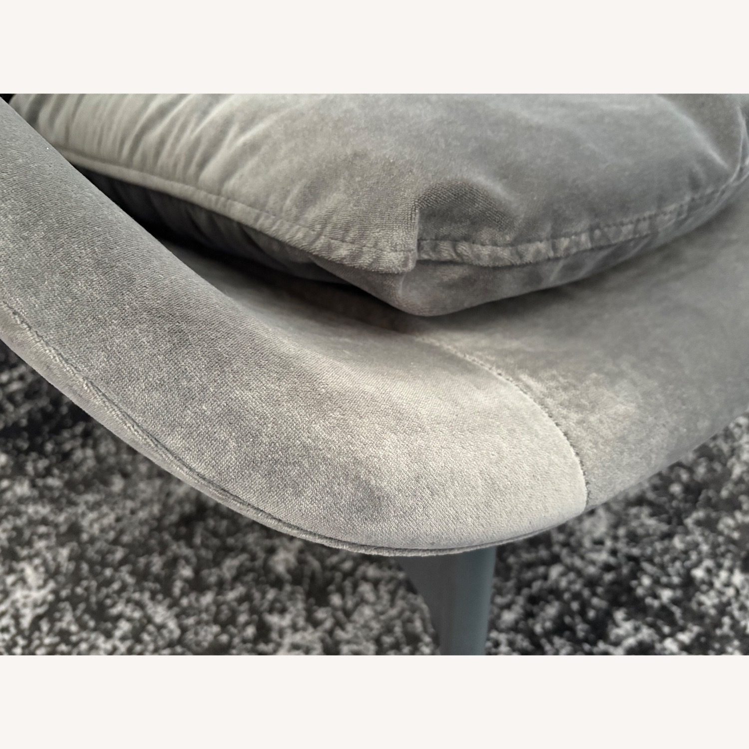 Blu Dot Field Lounge Chair, Storm Velvet - image-5