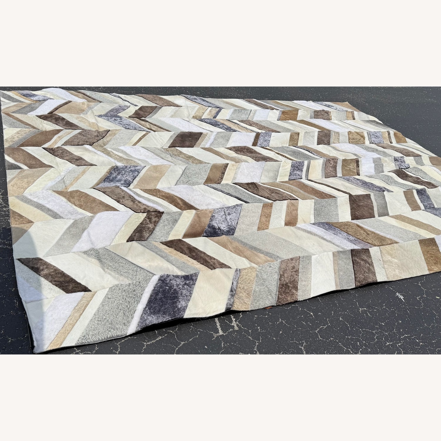 Custom Hair on Hide Area Rug - image-3