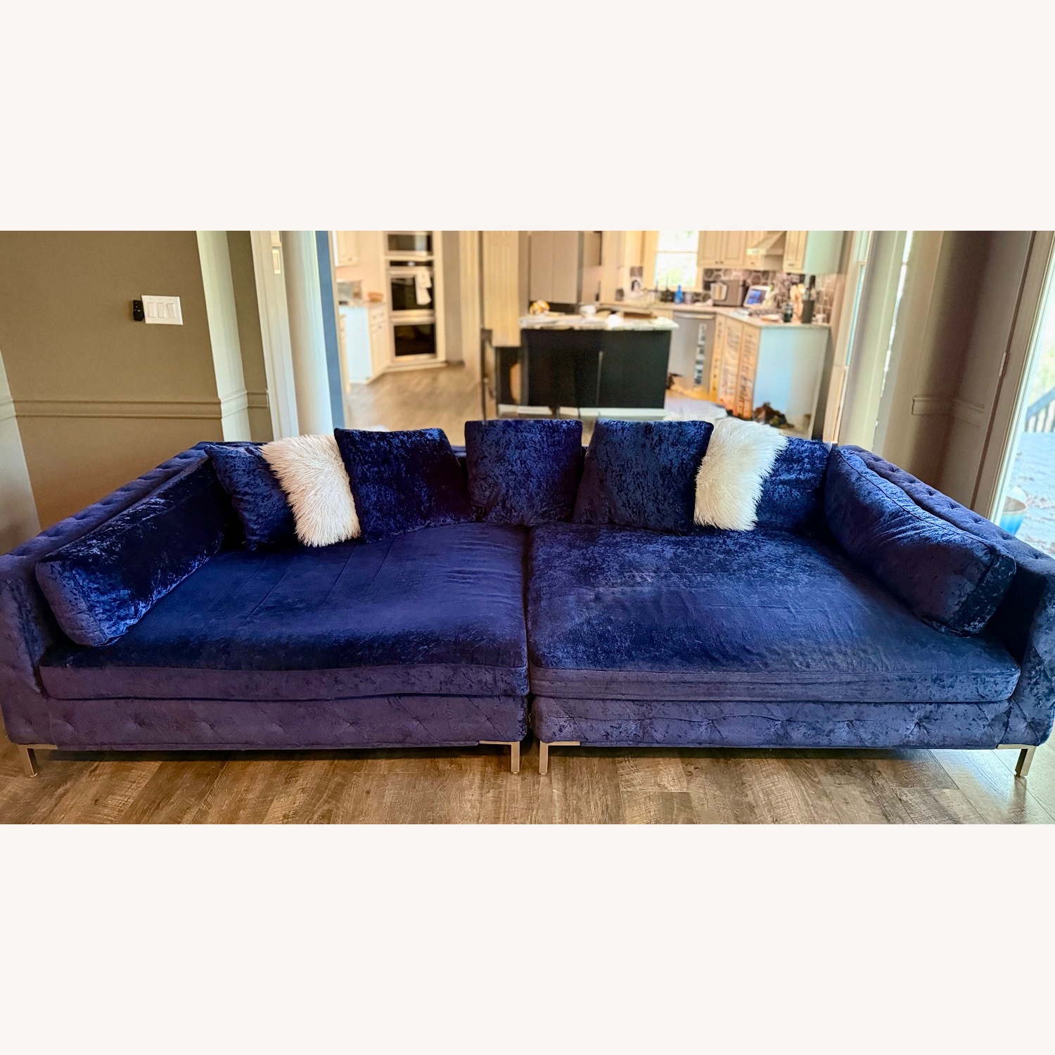 American Signature Furniture 2 Piece Sectional - image-1