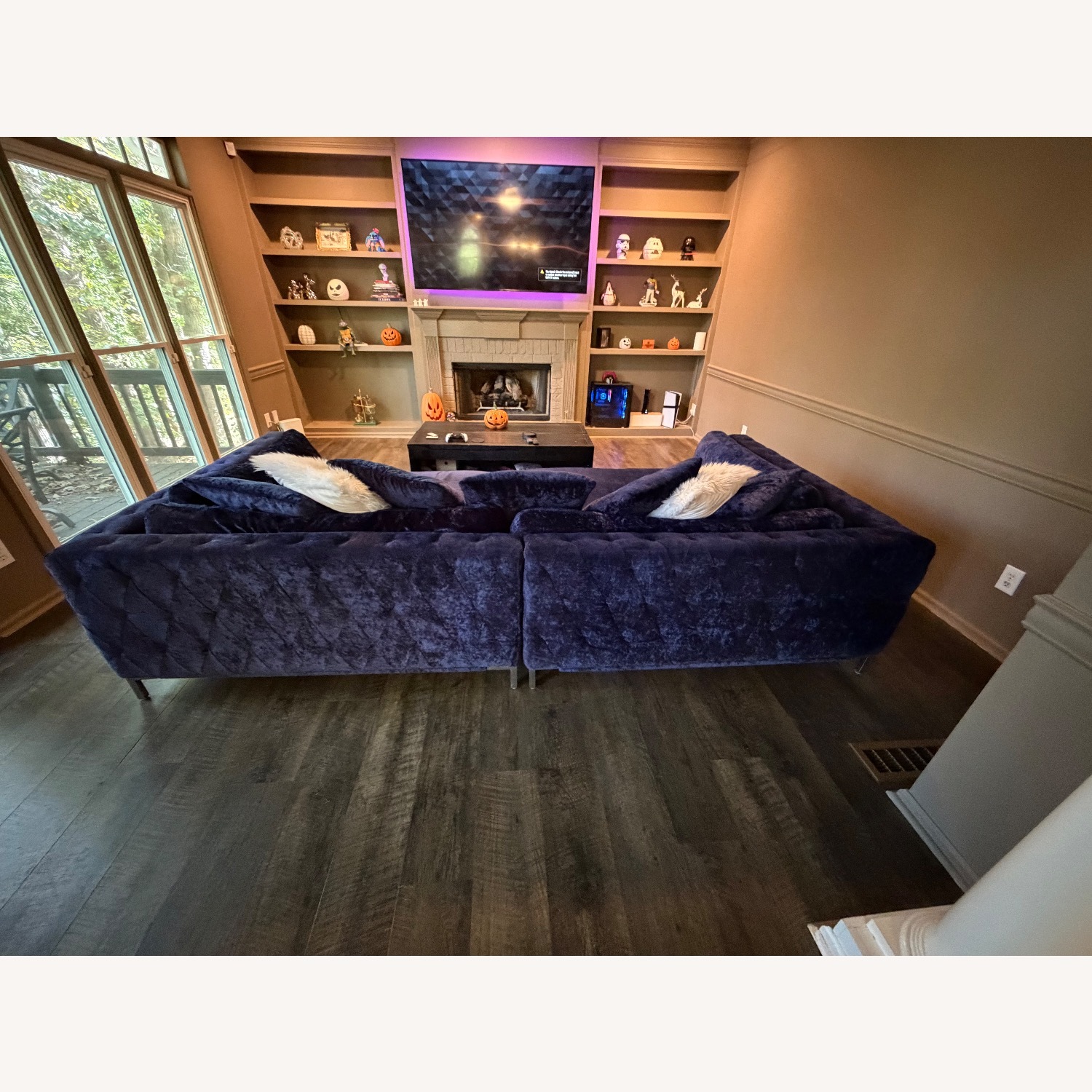 American Signature Furniture 2 Piece Sectional - image-4