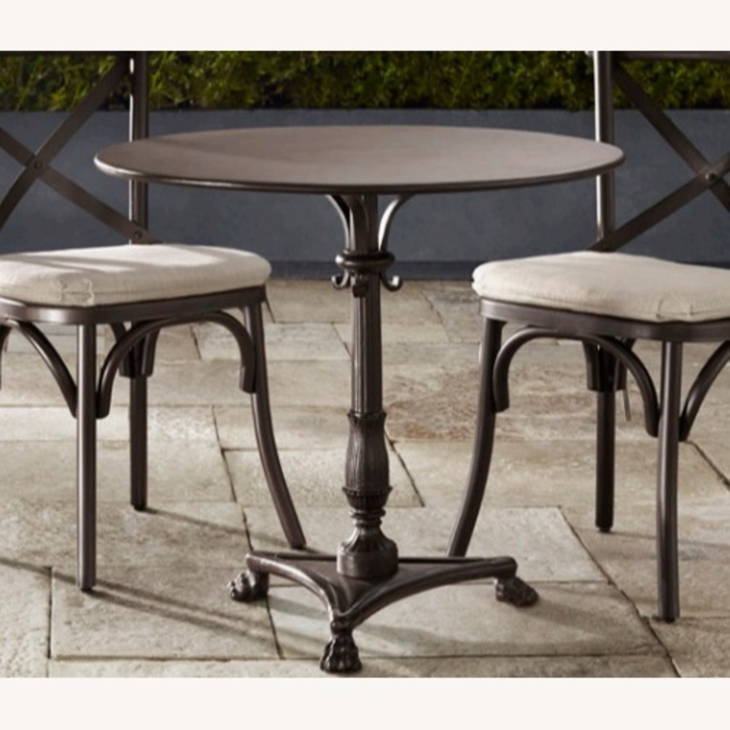 Restoration Hardware Hugo Bistro Dining Table 32" - image-1