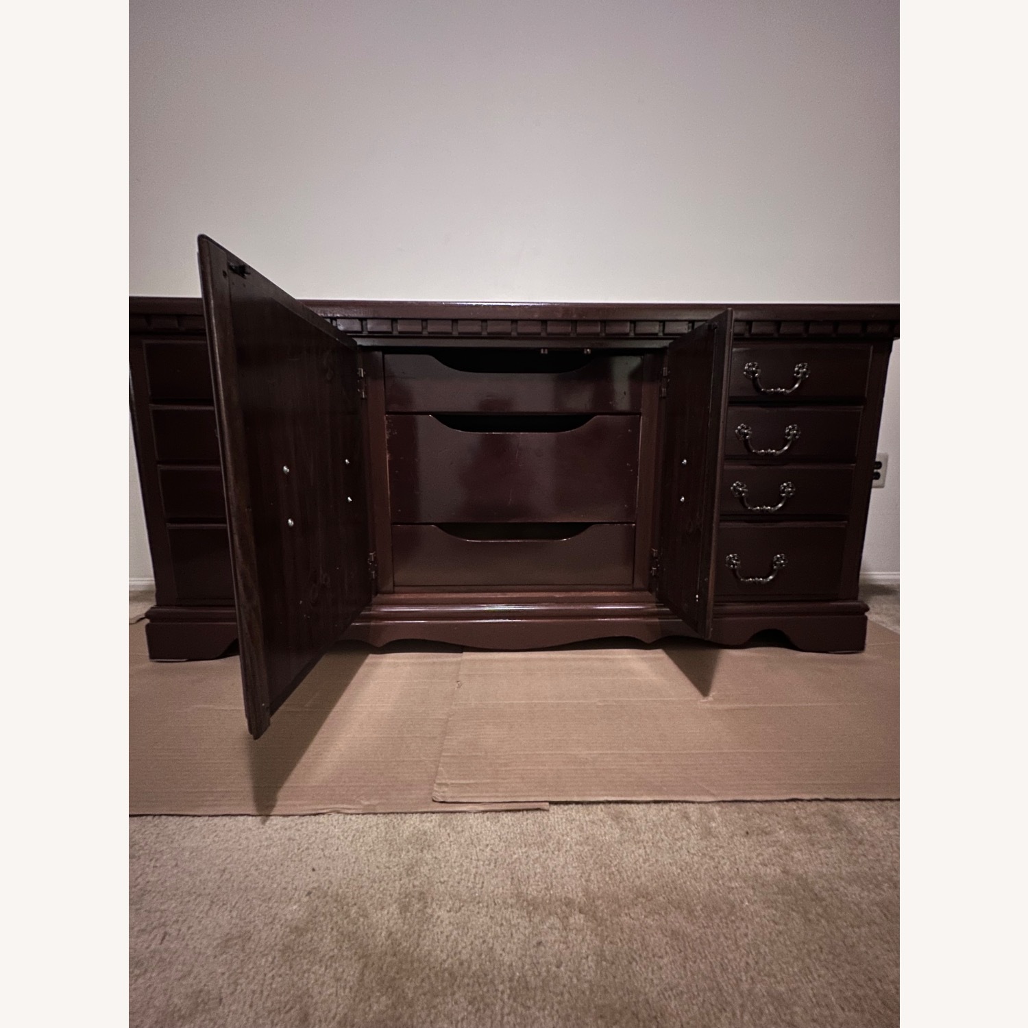 Vintage/Antique Wood Dresser - image-3