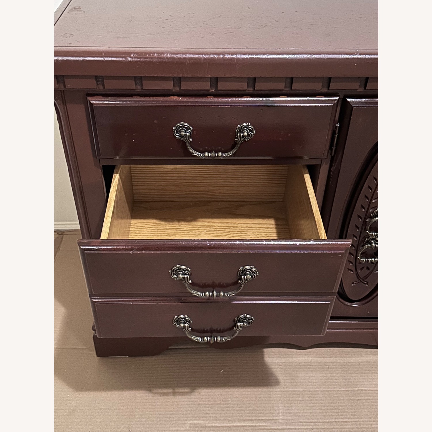 Vintage/Antique Wood Dresser - image-11