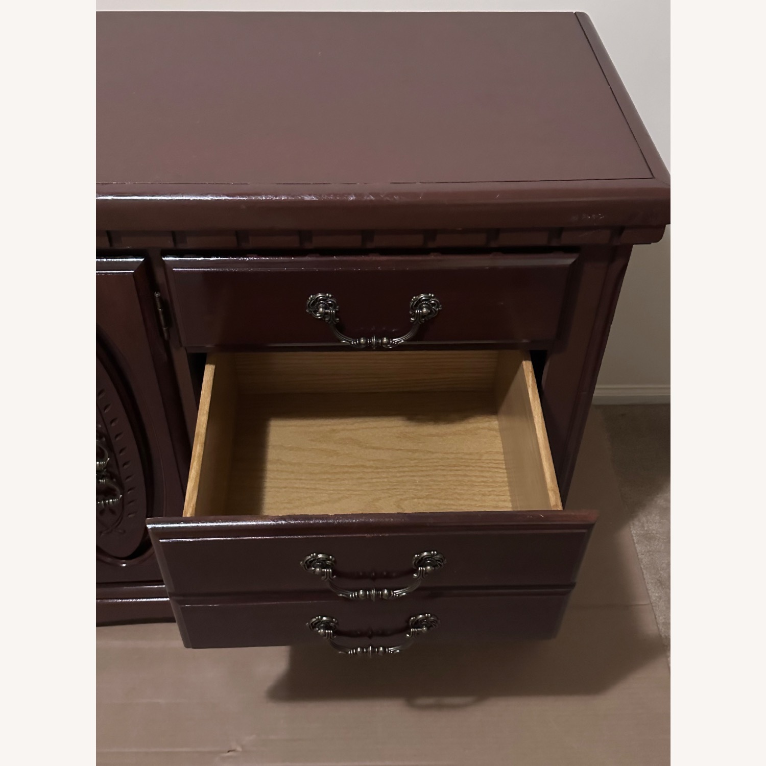 Vintage/Antique Wood Dresser - image-15