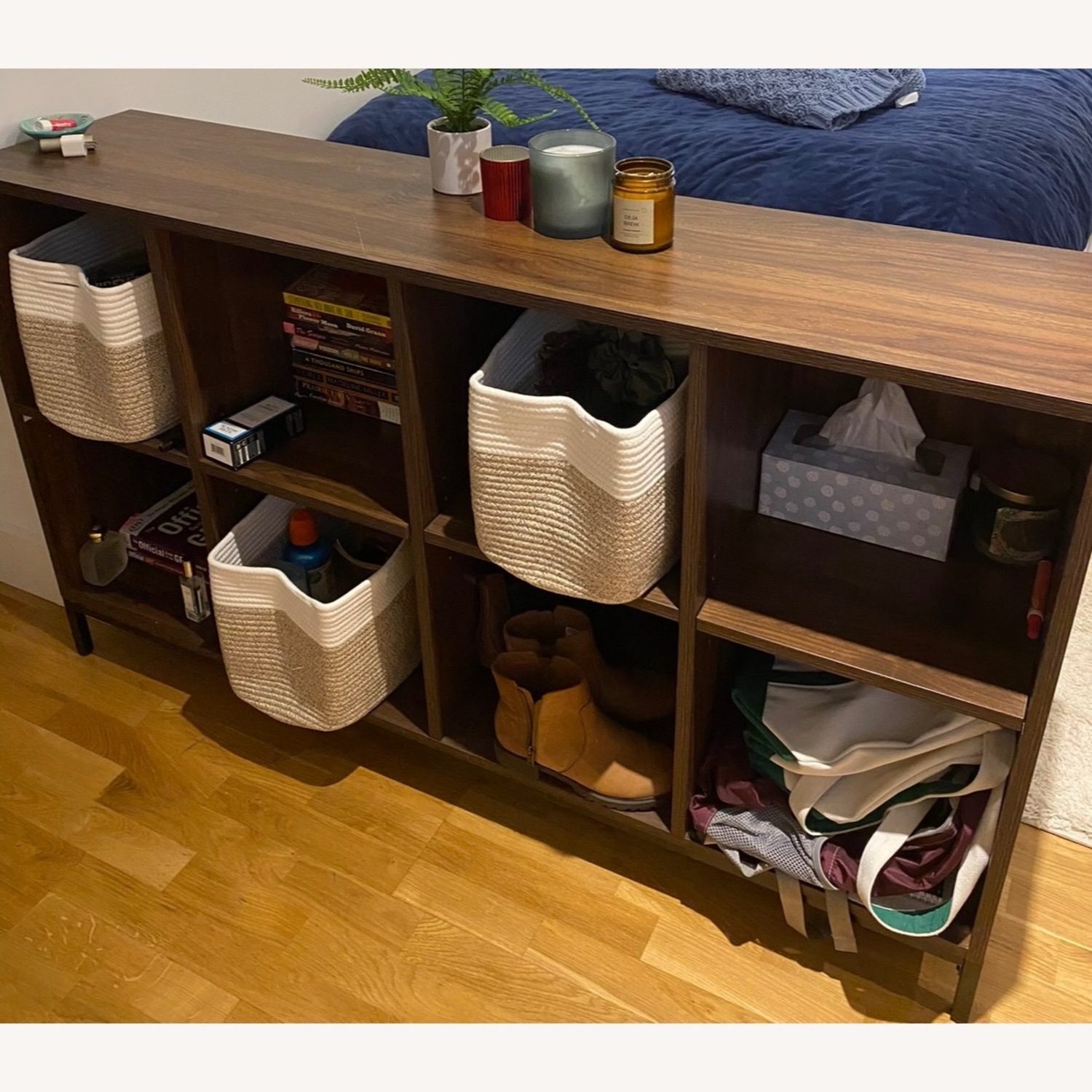 34" Loring 8 Cube Bookshelf - Threshold™ - image-1