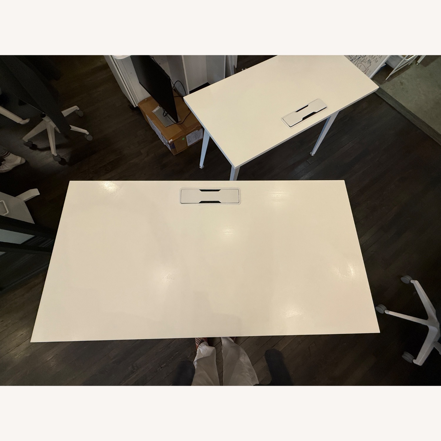 Branch Desks White on White - image-2