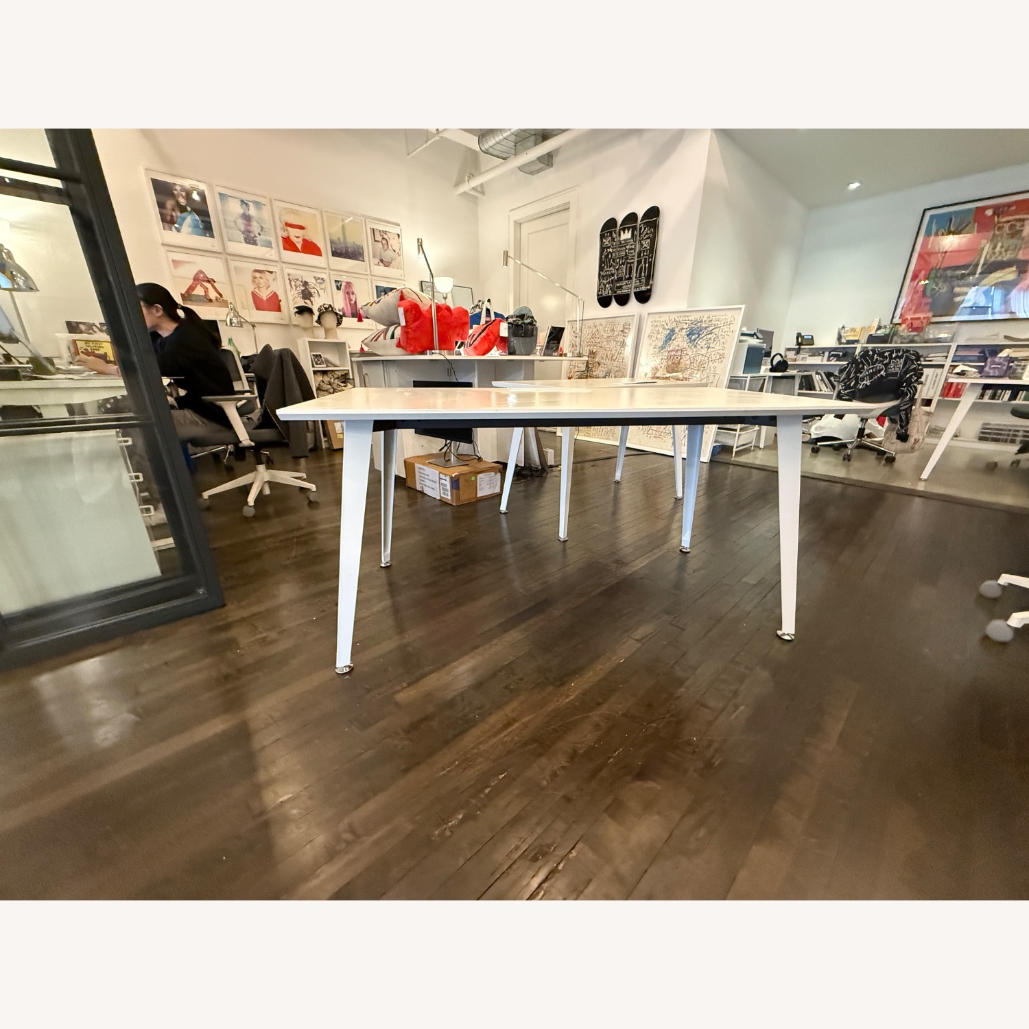 Branch Desks White on White - image-1