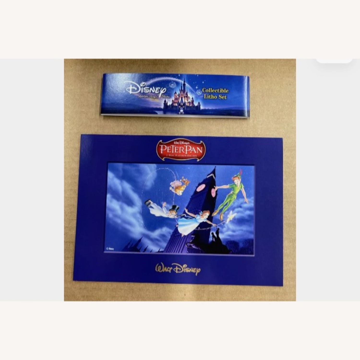 Walt Disney Lithograph Peter Pan - image-1