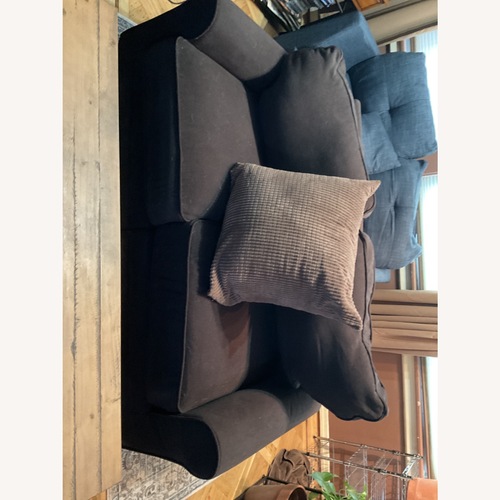 Used Dark Brown 2 Seater Sofa for sale on AptDeco