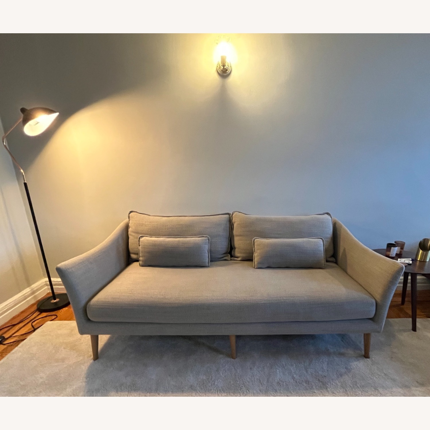West Elm Antwerp 76" Mid Century Sofa - image-1