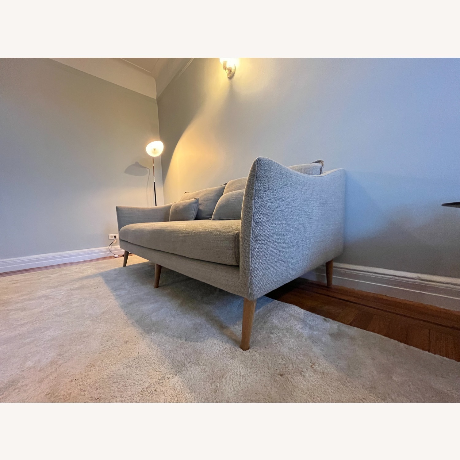 West Elm Antwerp 76" Mid Century Sofa - image-3