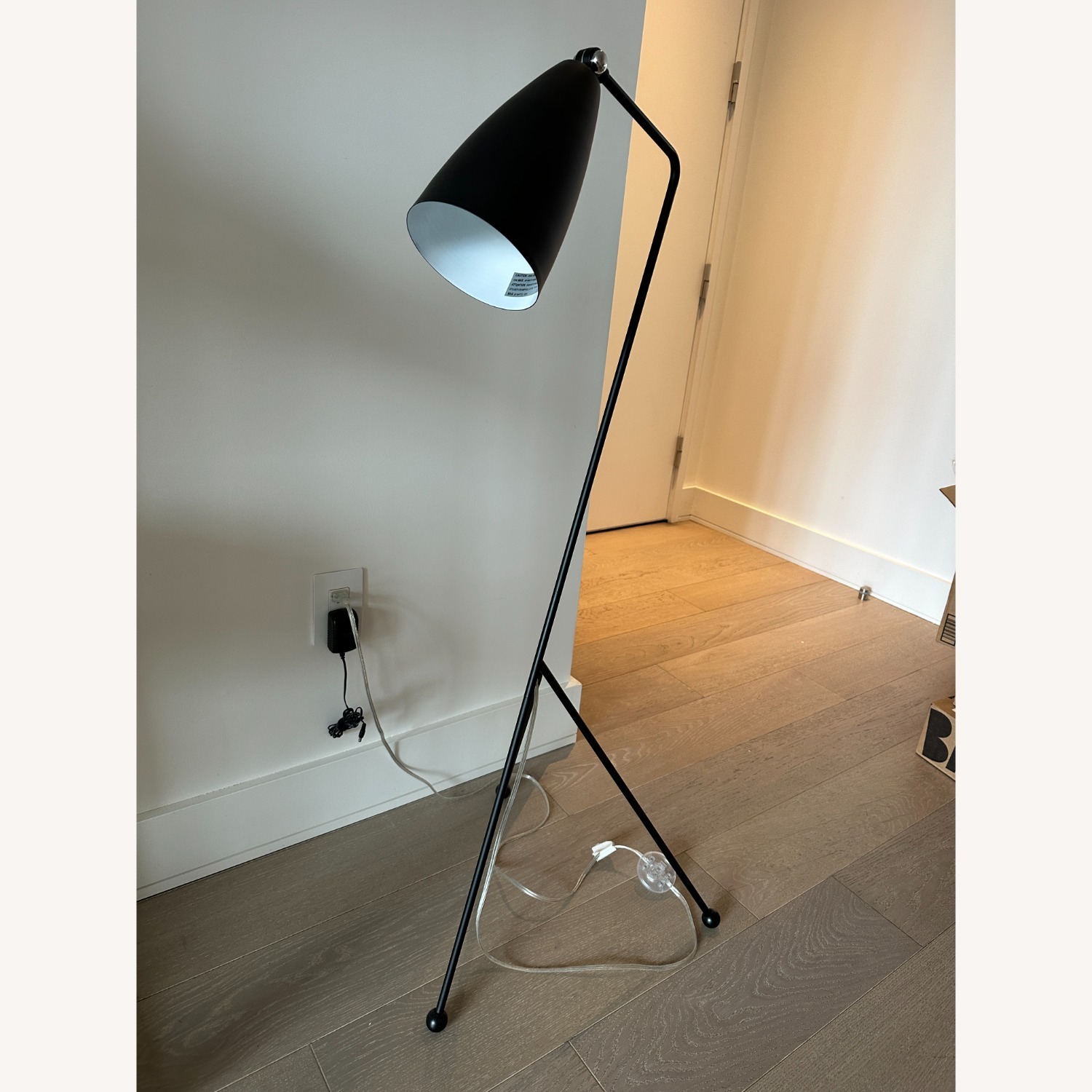 Black Tripod Floor Lamp - image-1