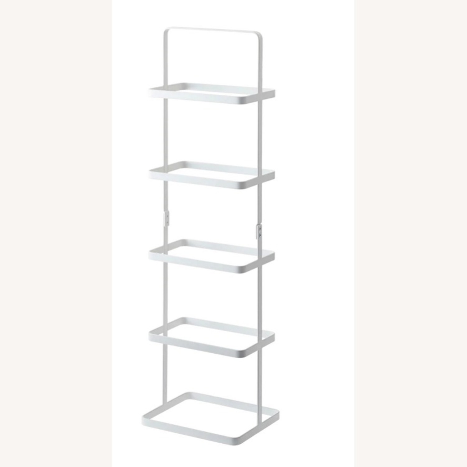 Yamazaki Home White Shoe Rack - Steel - Tall - image-3