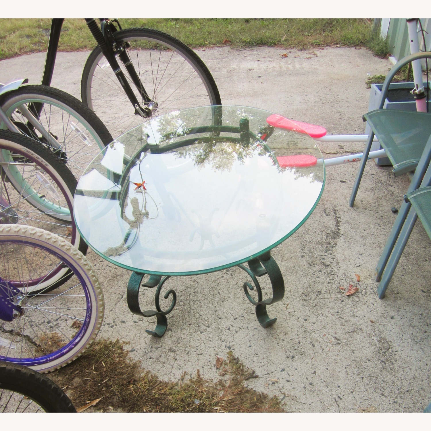 Glass Coffee Table Indoor/Outdoor - image-1
