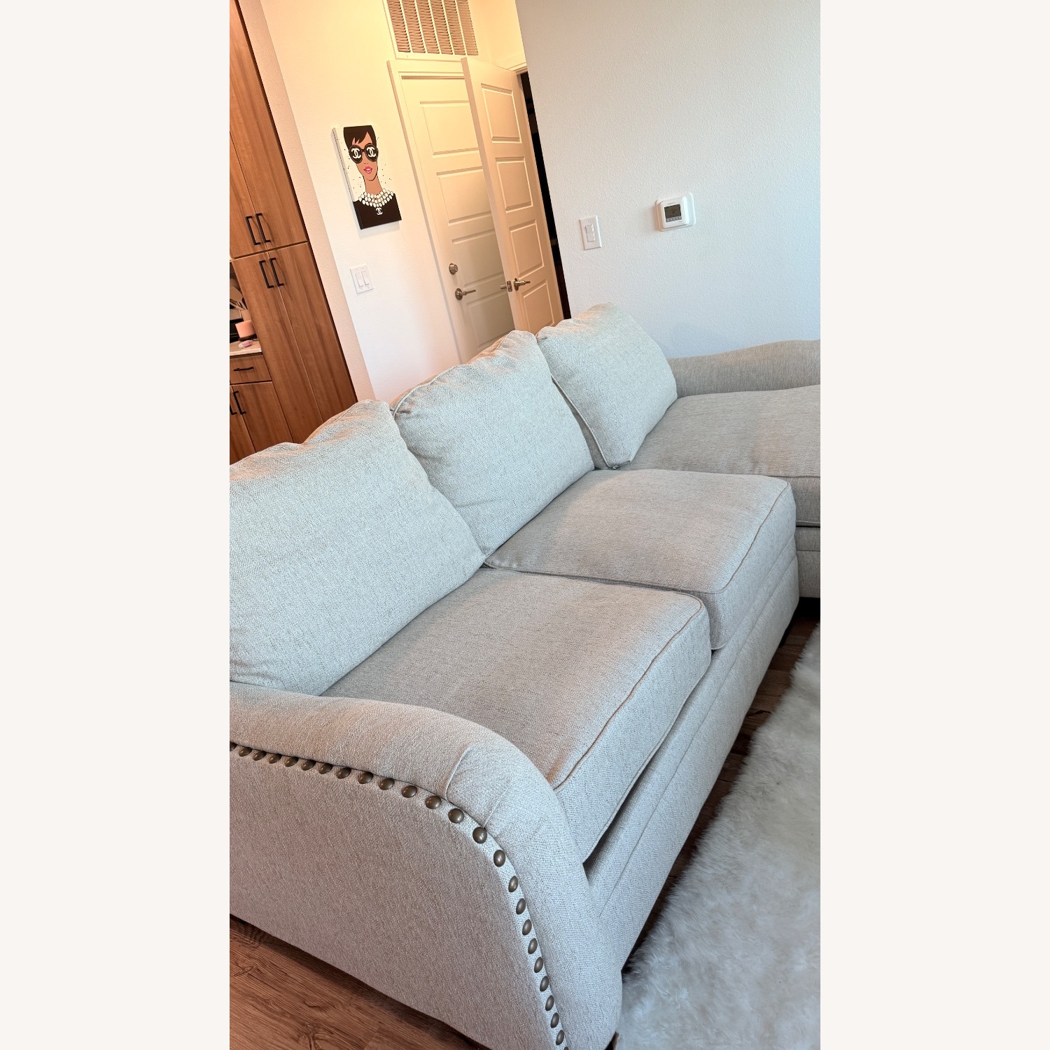 Ashley Furniture Dellara Light beige 3+ Piece Sectional - image-2