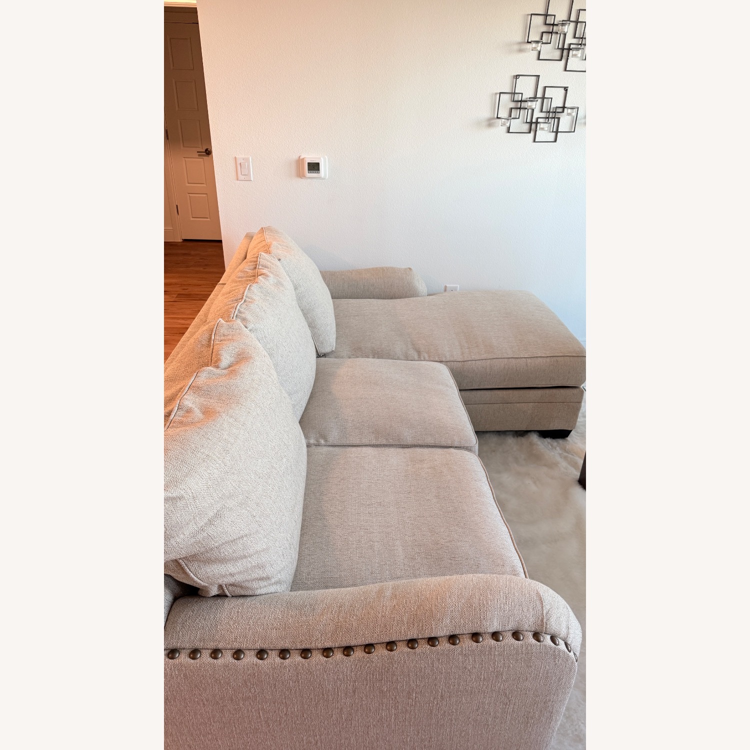 Ashley Furniture Dellara Light beige 3+ Piece Sectional - image-4