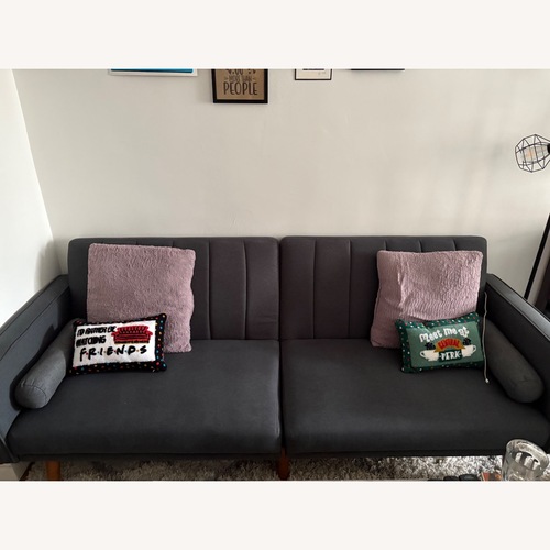 Used Gray Futon Couch  for sale on AptDeco