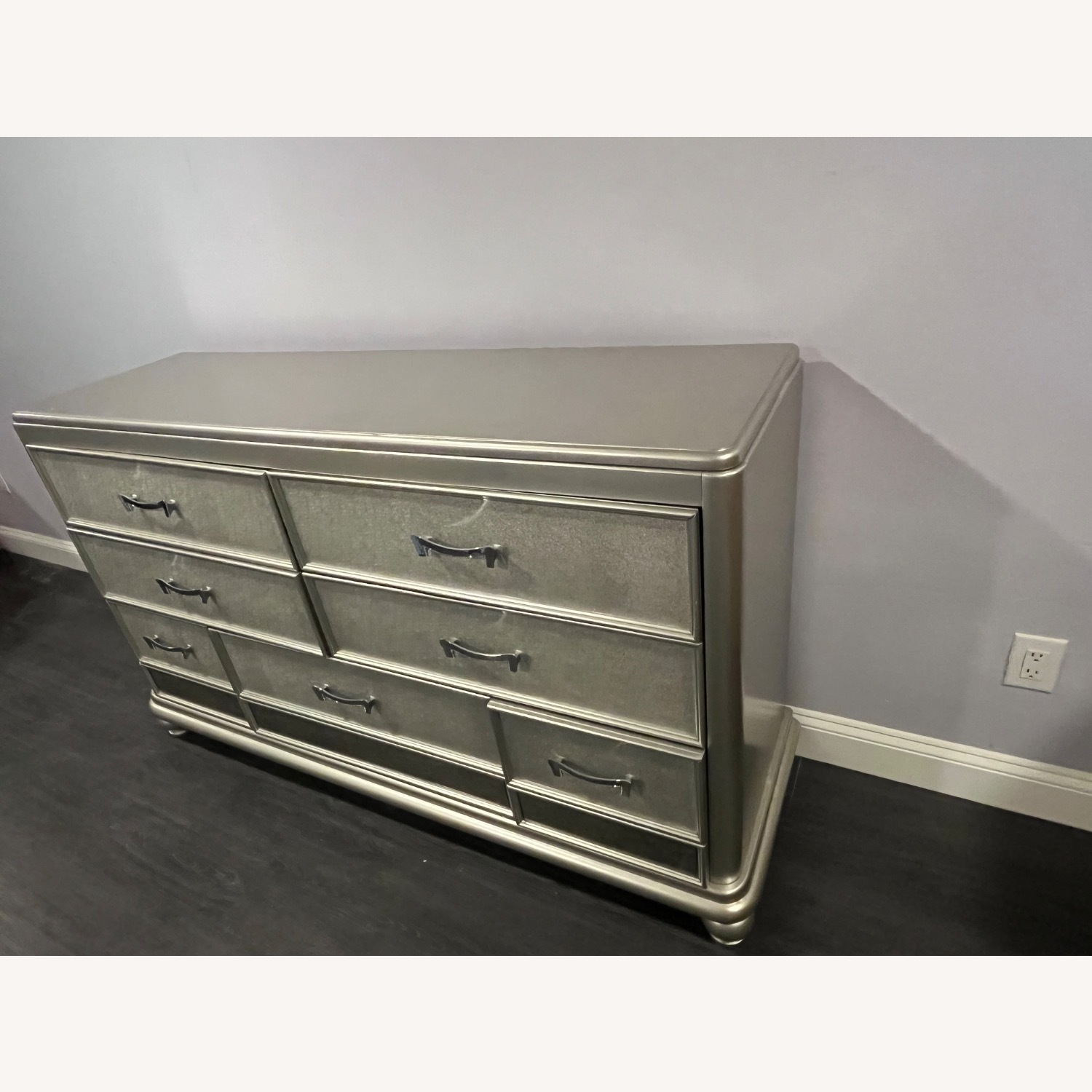 Coralayne Silver Dresser Seven Drawers - image-3