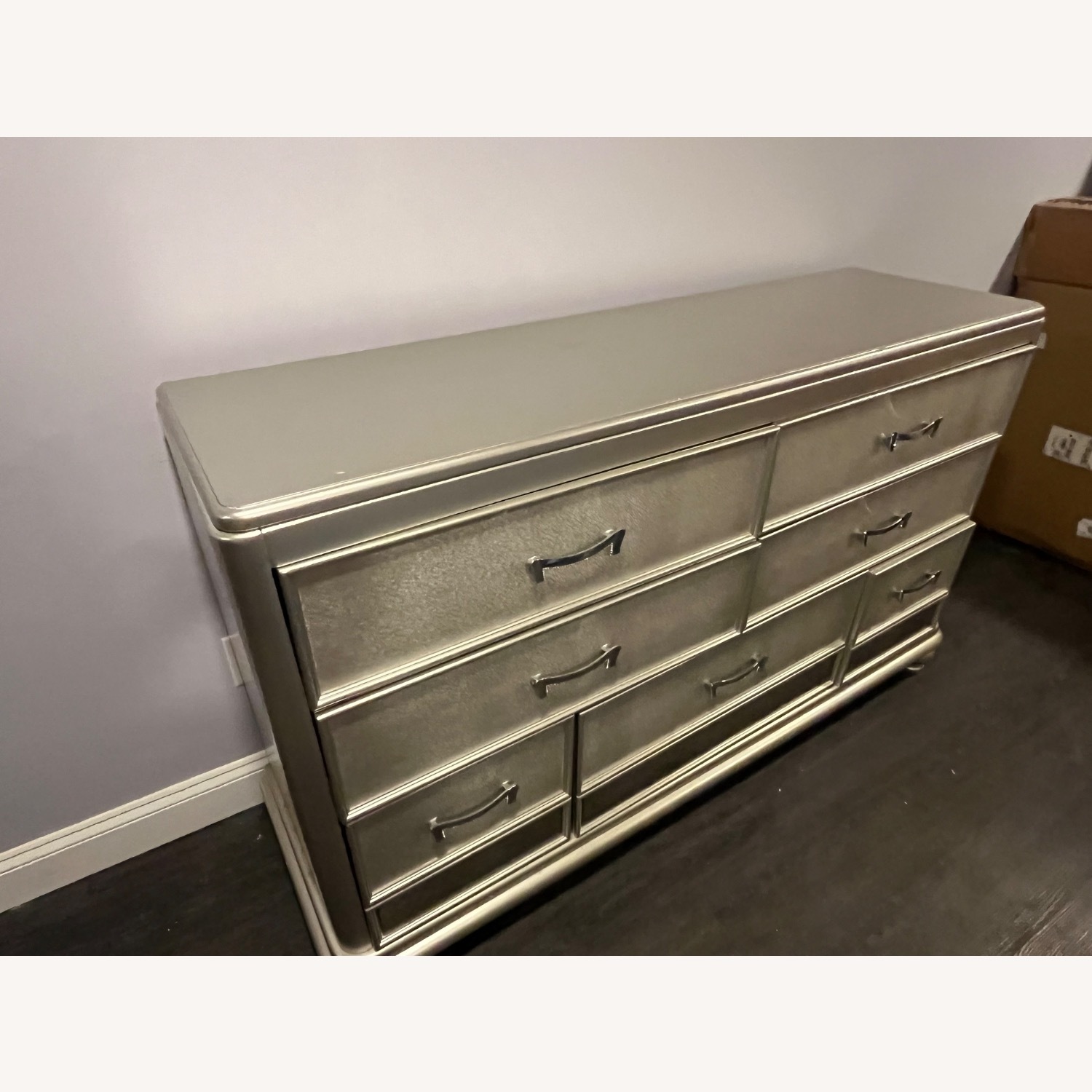 Coralayne Silver Dresser Seven Drawers - image-4