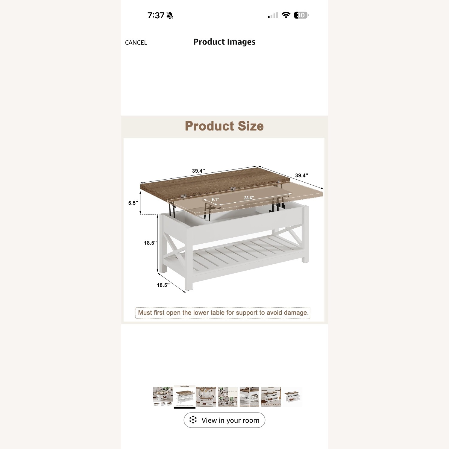 Amazon ChooChoo Natural Changing Table - image-4