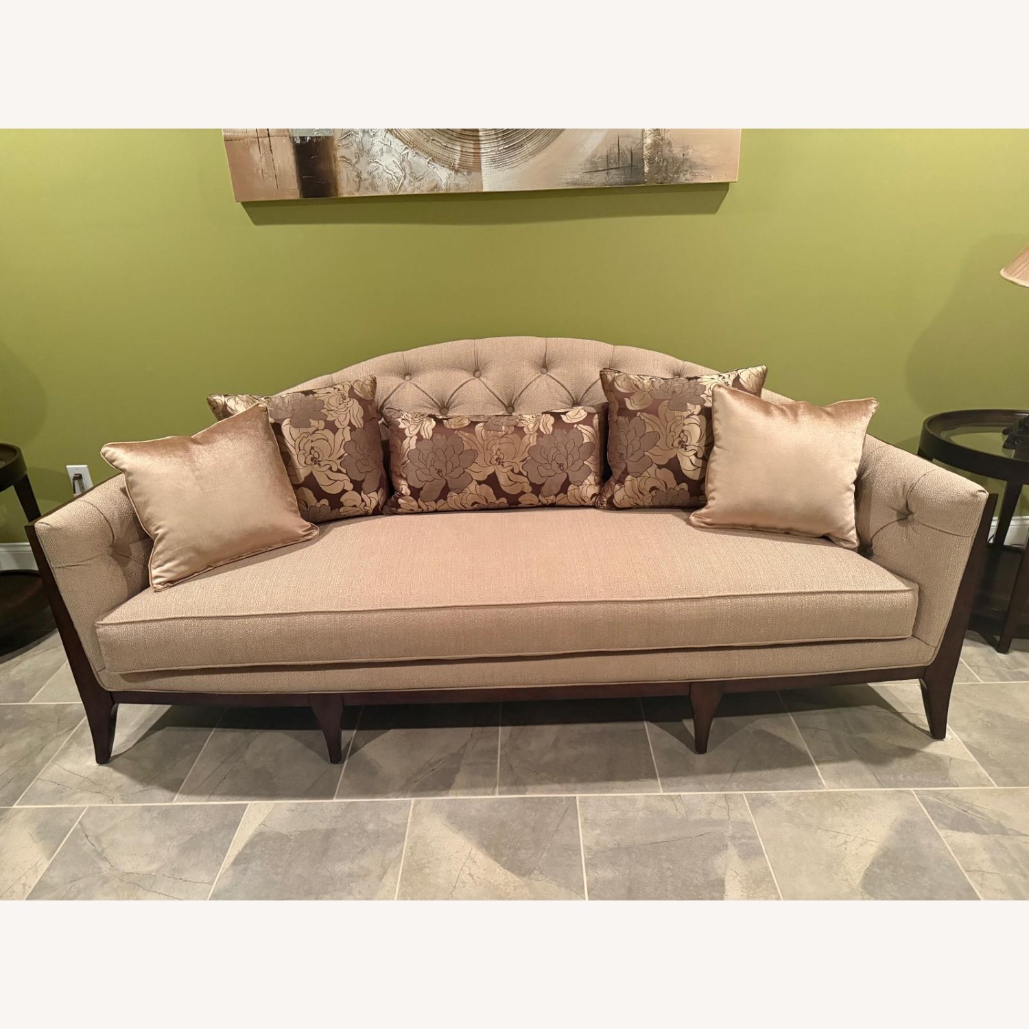 Raymour & Flanigan Fabric 3+ Seater Sofa - image-1