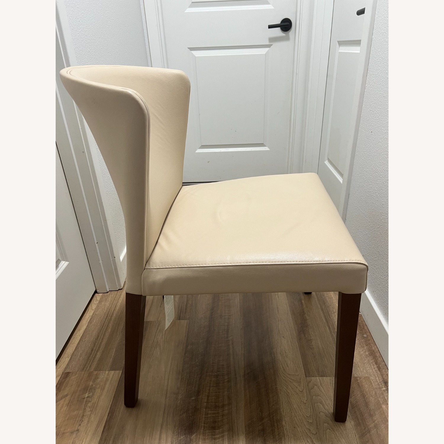 Crate & Barrel Curran Crema Dining Chair - image-2