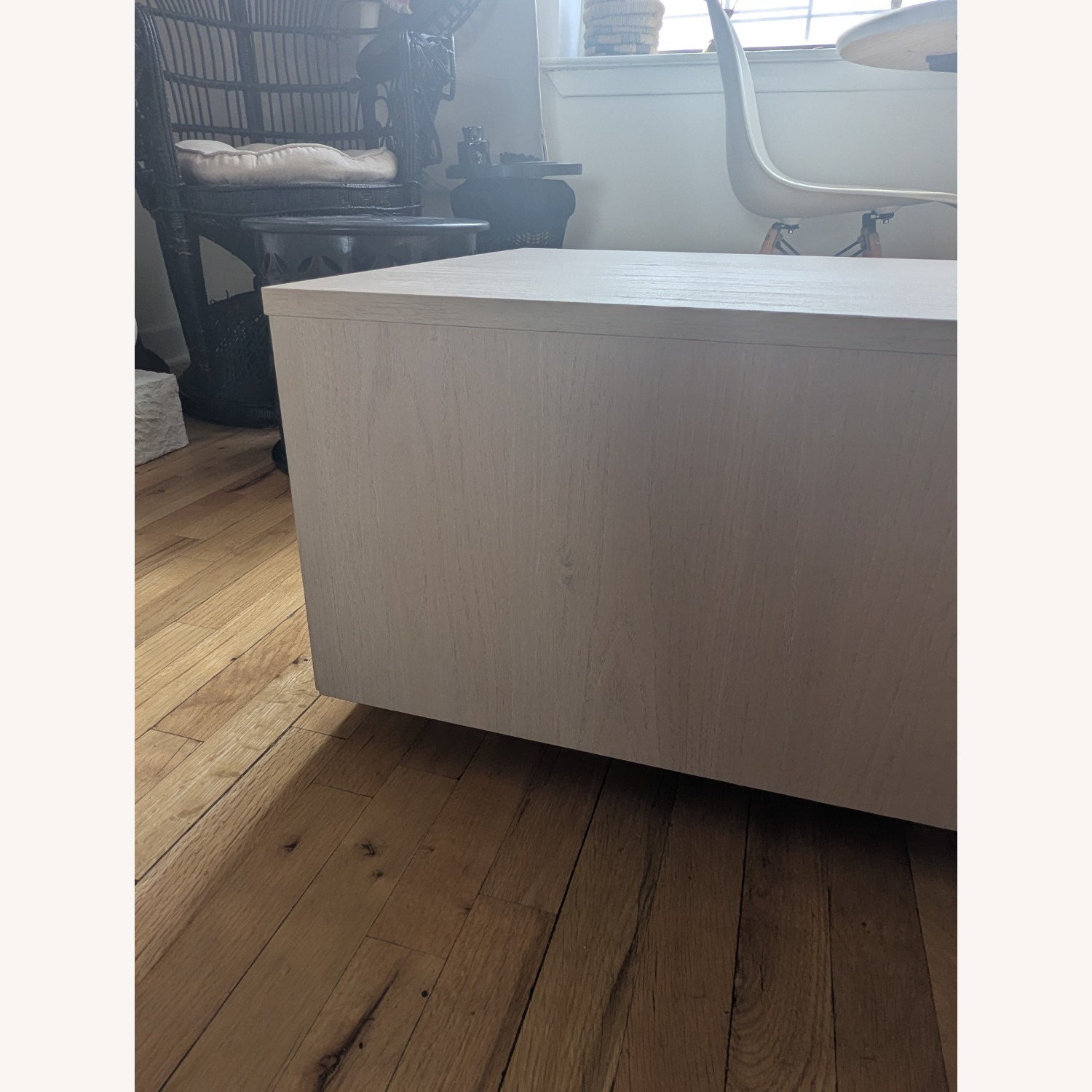 Wade Logan Paxton White MDF Wood Coffee Table - image-4