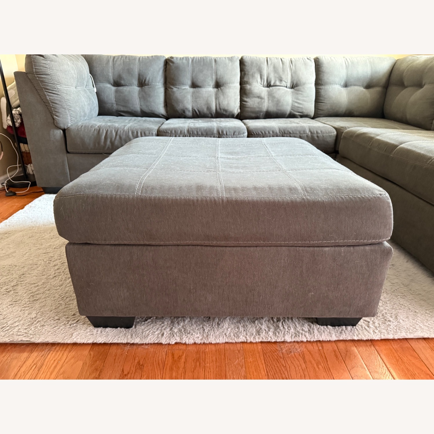 Ashley Furniture Falkirk Dark Gray 2 Piece Sectional - image-5