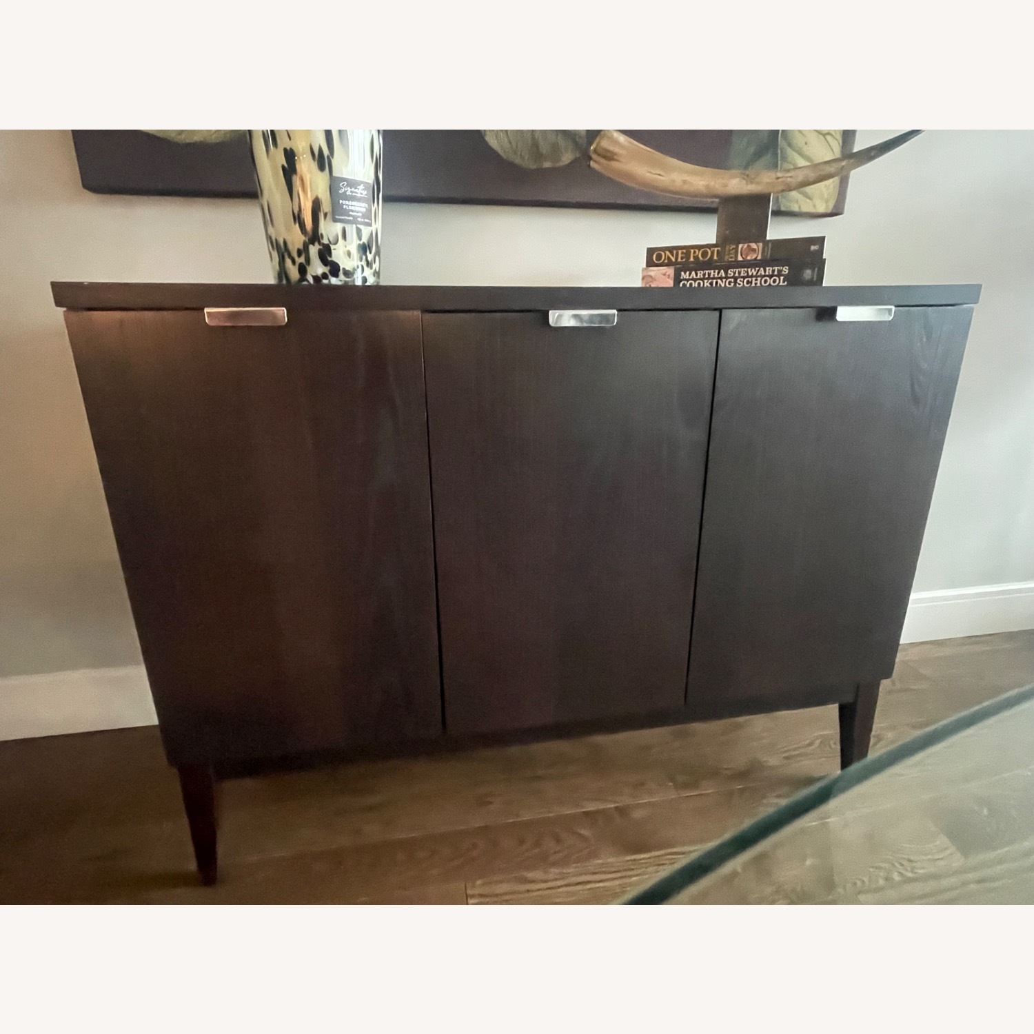 Crate & Barrel Madison Dark Brown Sideboard - image-2