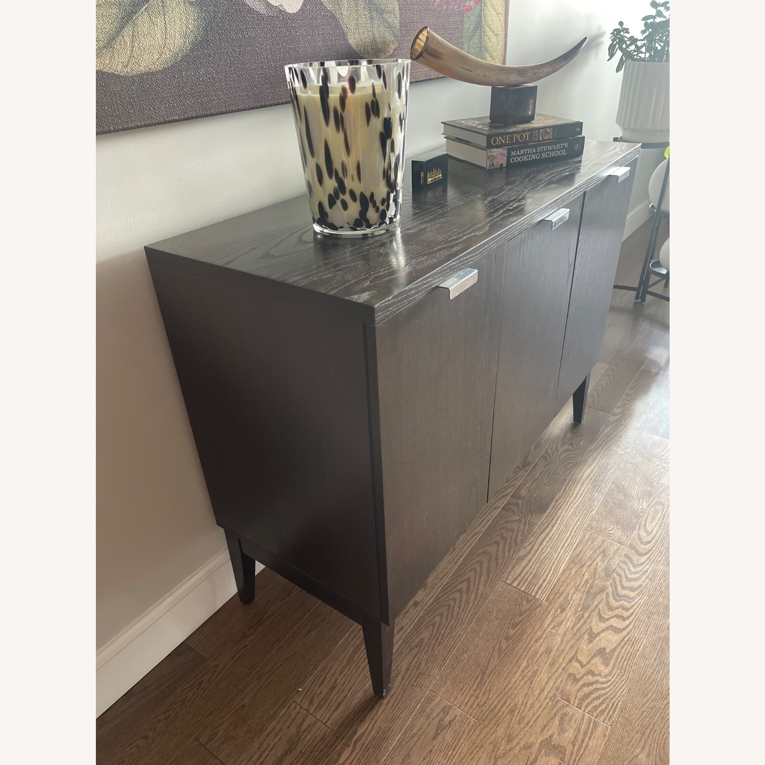 Crate & Barrel Madison Dark Brown Sideboard - image-5