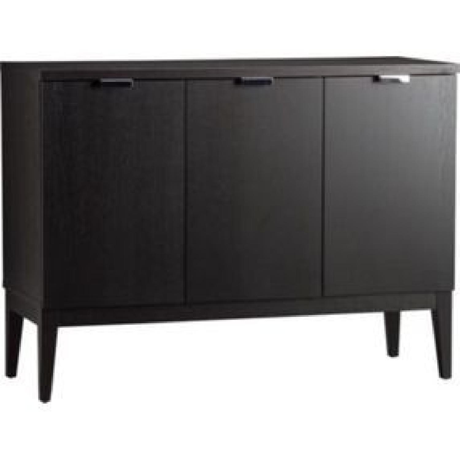 Crate & Barrel Madison Dark Brown Sideboard - image-0