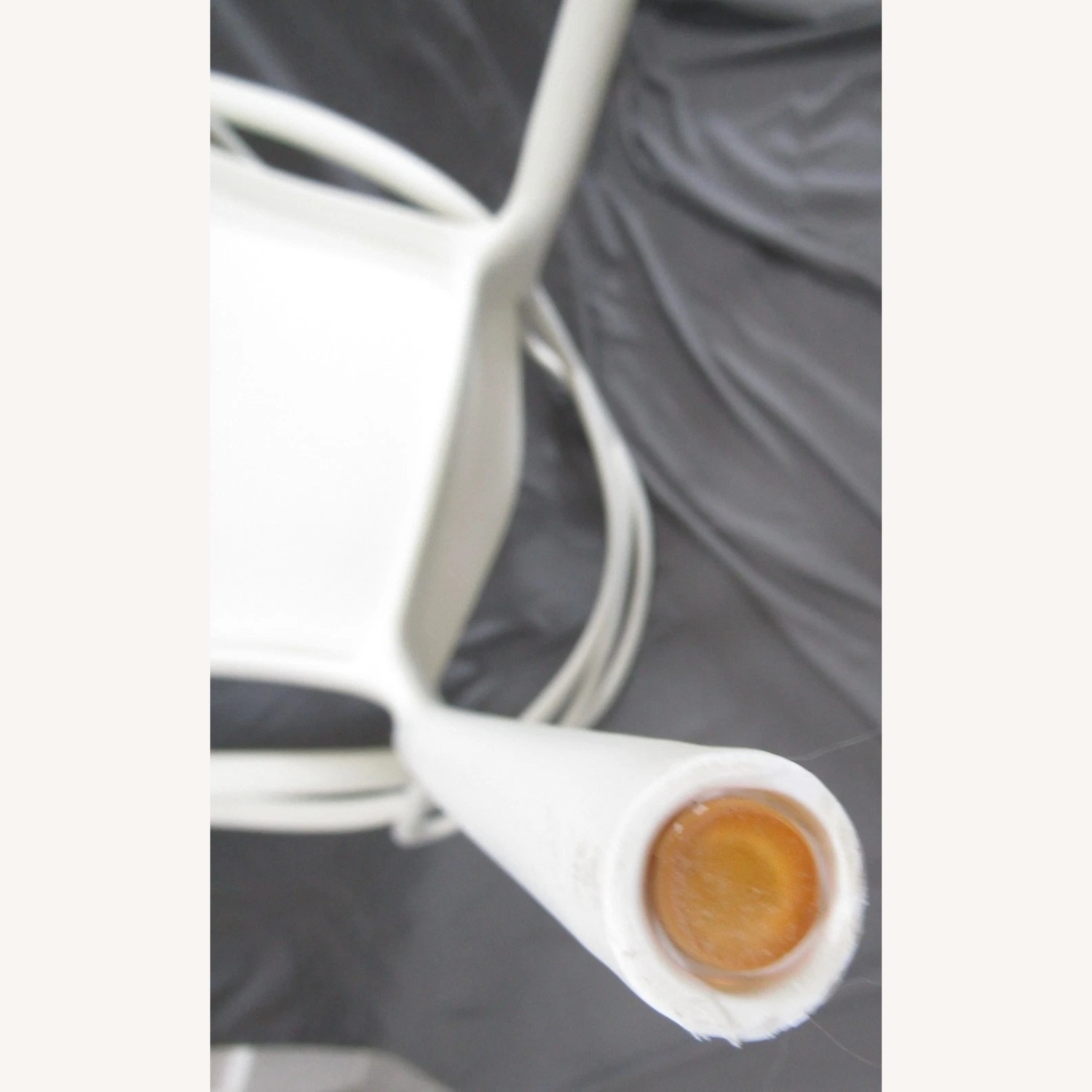 Mid-Century Modern Kartell Masters White Chair - image-14