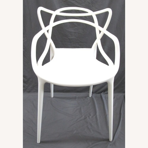 Used Mid-Century Modern Kartell Masters White Chair for sale on AptDeco