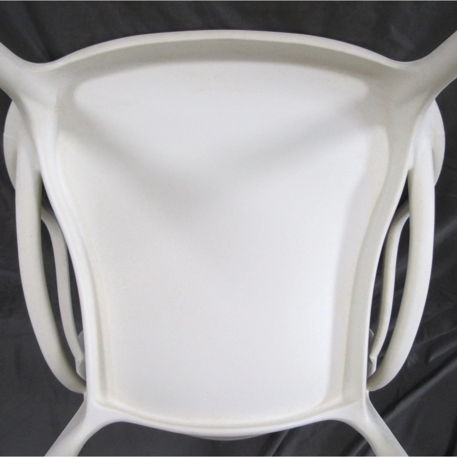 Mid-Century Modern Kartell Masters White Chair - image-15