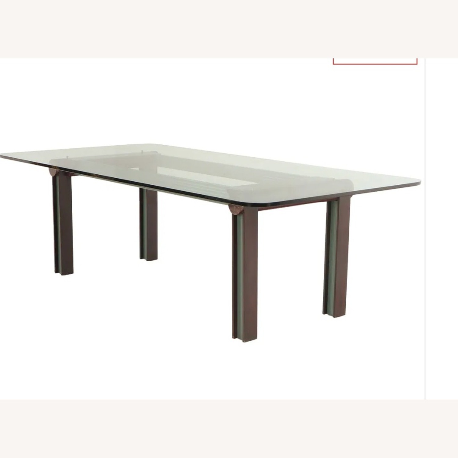 Art Deco Glass Dining Table - image-3