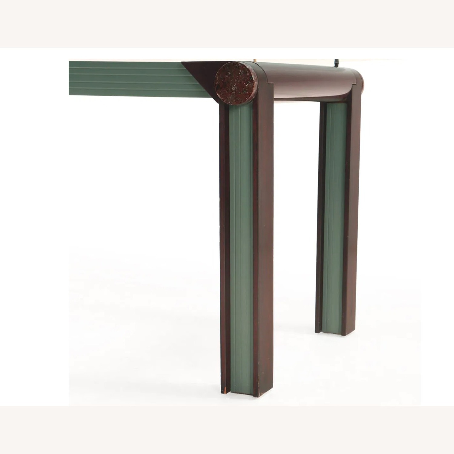 Art Deco Glass Dining Table - image-4