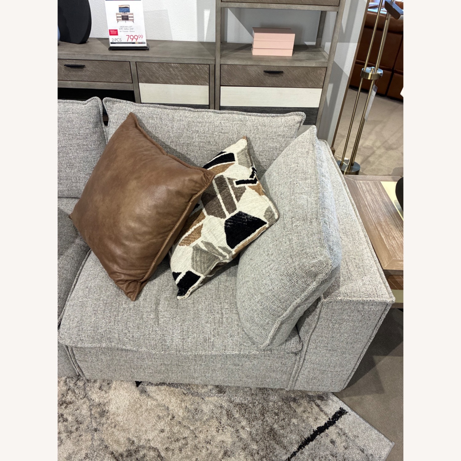 Rooms To Go Fabric 3+ Piece Sectional - image-4