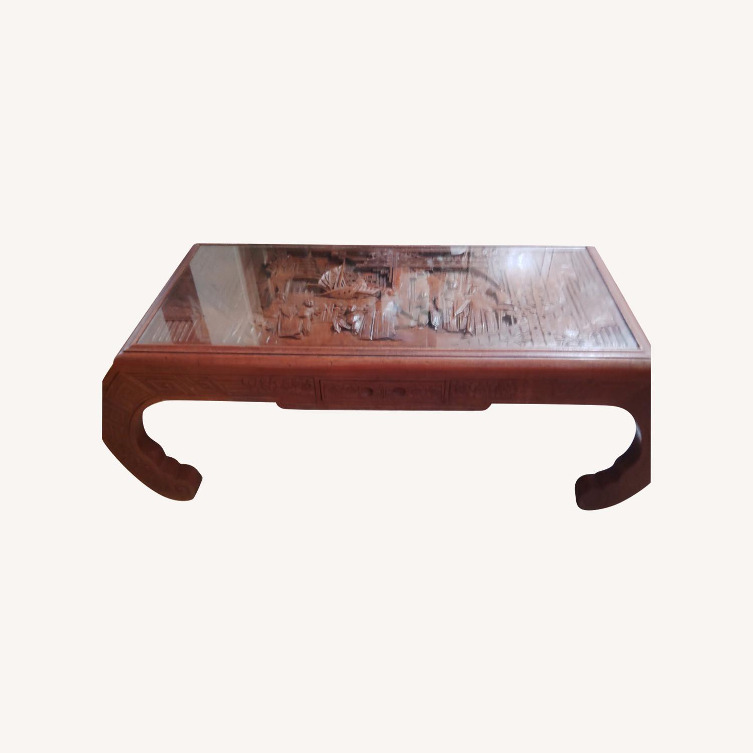 Vintage Chinese Coffee Table - image-0